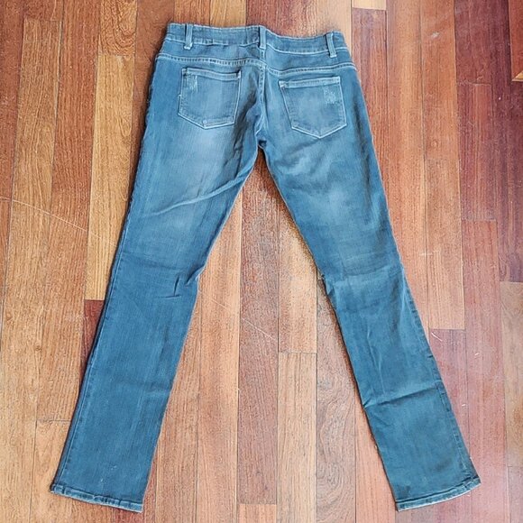 Forever 21 Gray Straight Leg Jeans Size 7 - Picture 13 of 16